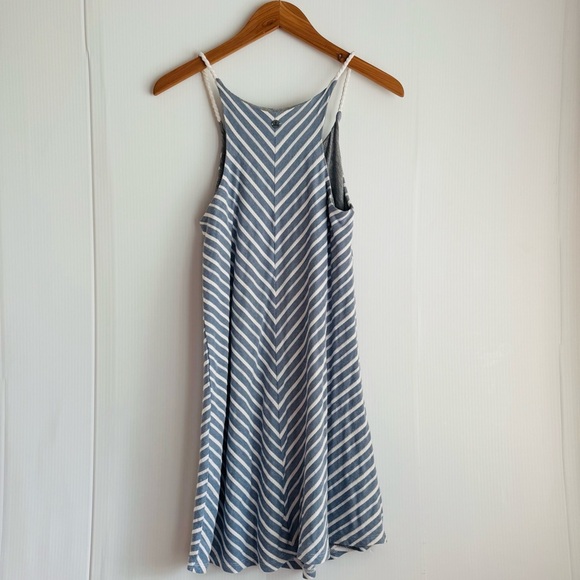 Prana Seacoast Blue and White Striped Mini Dress size small - Picture 8 of 10